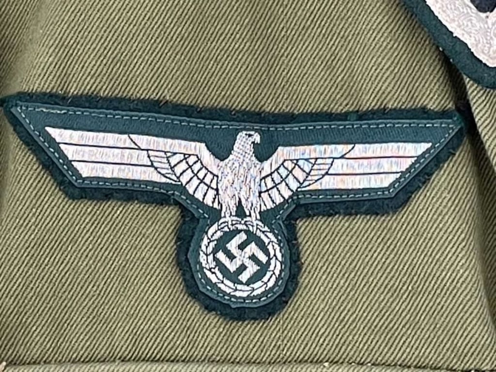 WWII  GERMAN  THIRD  REICH  SUMMER  COMBAT  RECON  TUNIC