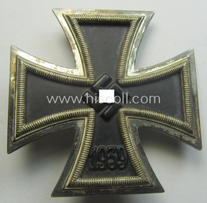 'Eisernes Kreuz 1. Klasse' (ie. Iron Cross 1st Class) being a maker- (ie. '26'-) marked example as was produced by the company: 'B.H. Mayer's Kunstprägeanstalt'