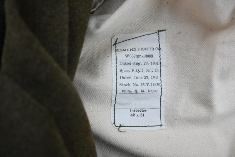 US WW2 Wool Mountain Troops Ski Trousers
