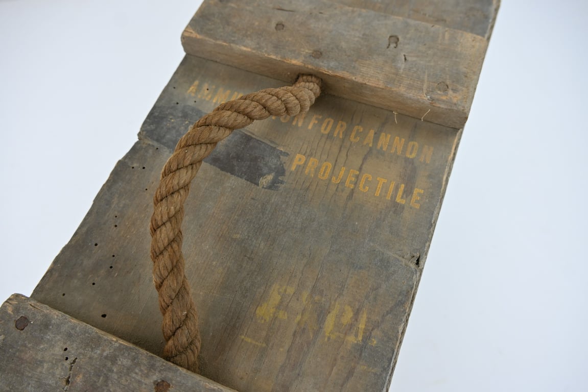 US WW2 60mm Mortar Rounds Ammo Box