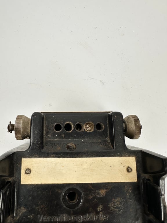 Wehrmacht "Bakelite" Field Telephone with Dial 1942