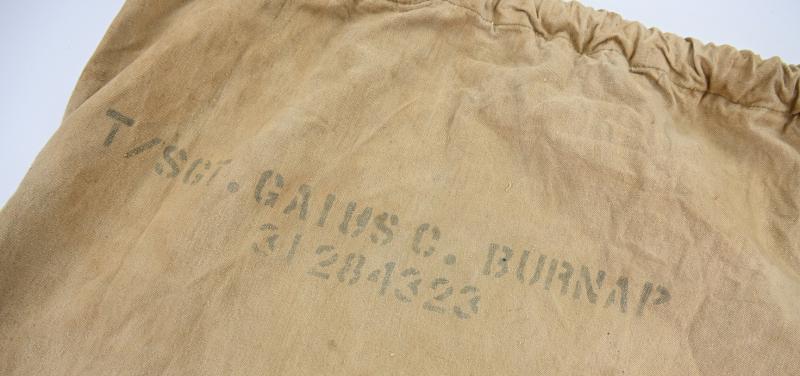 USAAF WW2 Kit-bag 'T/Sgt Gaius C. Burnap'