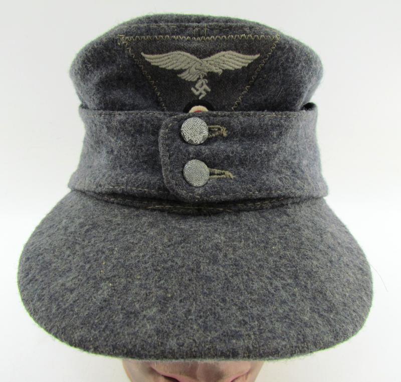 Luftwaffe Wool M43 EM/NCO Cap RB Numbered and dated 03-45
