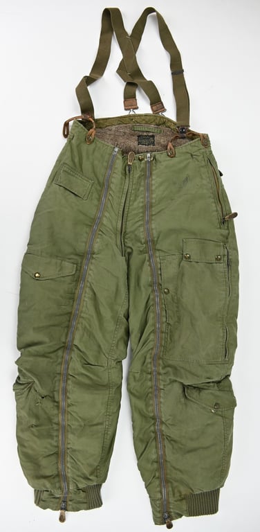 USAAF WW2 Named Type A-11 Flying Trousers & Braces