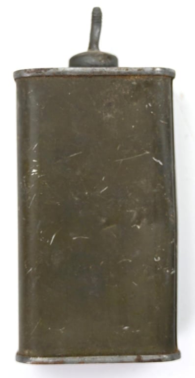 US WW2 Tin Can of Lubricating Oil