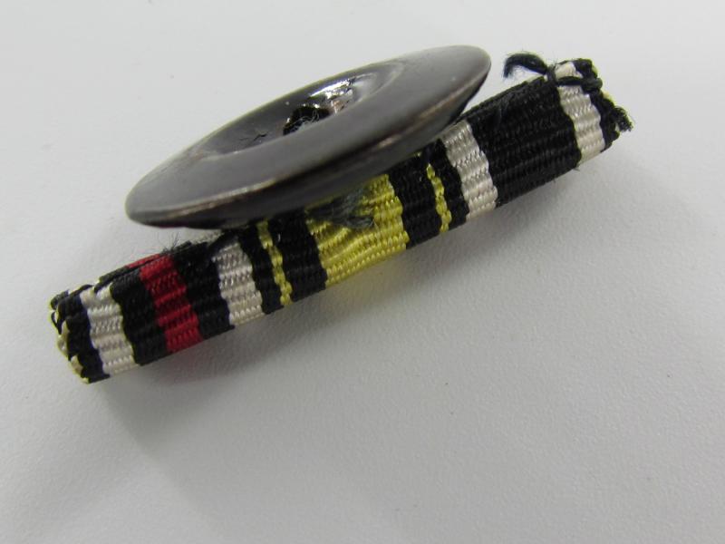 German 3 Piece Ribbon Bar , Button Variant