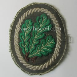 'Variant'-pattern, WH (Heeres) 'Jäger'-arm-badge being a desirable example...