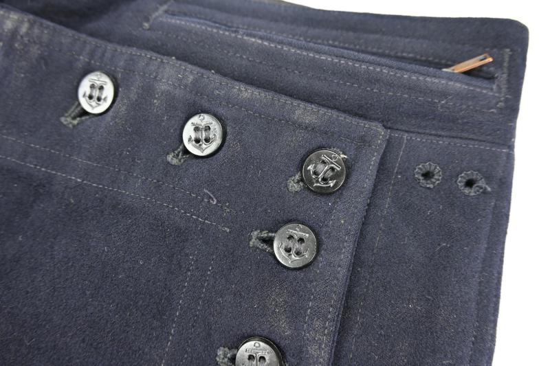 US WW2 Navy Dark Blue Shirt & Trousers