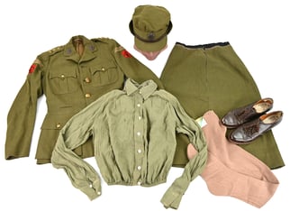 British WW2 ATS Service Uniform Set