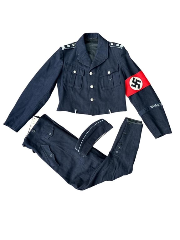 Deutsche Arbeitsfront ( DAF ) Werkschutz Uniform + Trousers + Cap