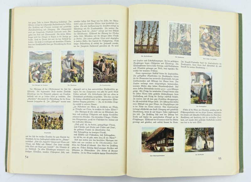 German Third Reich Era Cigaret Album 'Auf Deutsche Scholle'