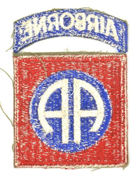 US WW2 82nd Airborne Division Shoulder Patch