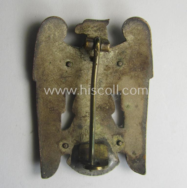 Superb - and not that easily found! - 'Schlesisches Bewährungsabzeichen der I. Stufe ohne Schwerter' (being an unmarked- and I deem 'Extra Qualität'-example, as was produced by an unidentified maker)