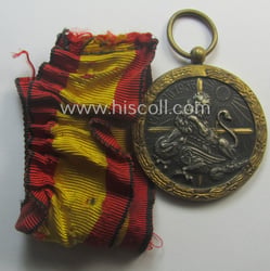 Spanish-issued, Spanish Civil-War commemorative-medal called: 'Medalla de la...