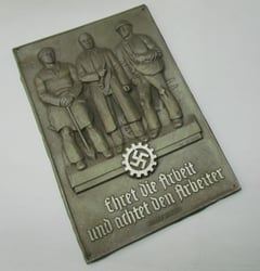 DAF ( "Deutsche Arbeitsfront" ) Honor Plaque
