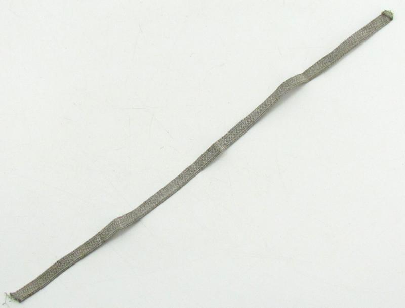 Wehrmacht NCO ‘Unteroffizier’ silver collar tresse