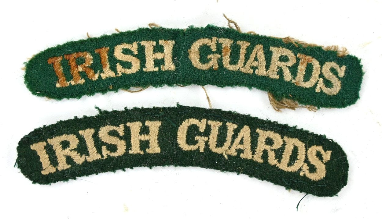 British WW2 Irish Guards Insignia Set