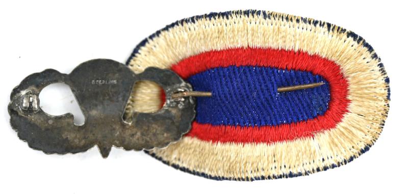 US WW2 Paratrooper Jumpwing with Oval 11th Airborne HQ