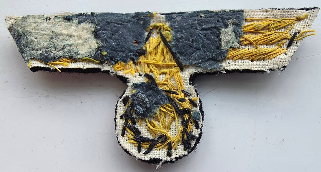 WW2 Kriegsmarine Officers bullion visor cap eagle