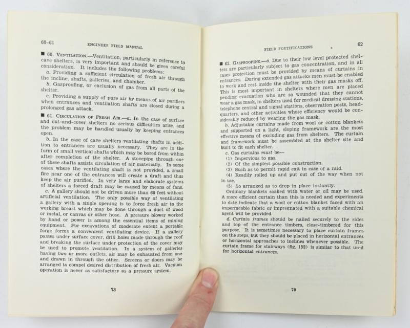US WW2 Field Manual FM 5-15 Field Fortifications
