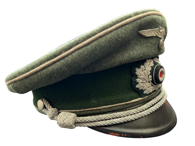 WH ( Heer ) Propaganda Company Officers Visor Cap...Very Rare