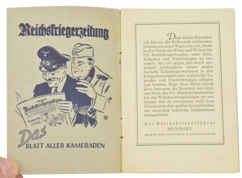 German NS-Reichskriegerbund Pocketbook