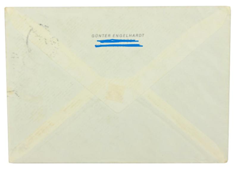 Signature of Wehrmacht (Heer) KC Recipient 'Günter Engelhardt'
