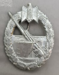 Kriegsmarine Coastal Artillery Badge - Kriegsabzeichen fur die...