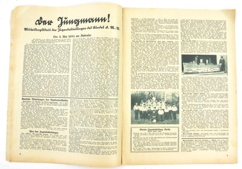 German Reichsmarine Magazine 1932