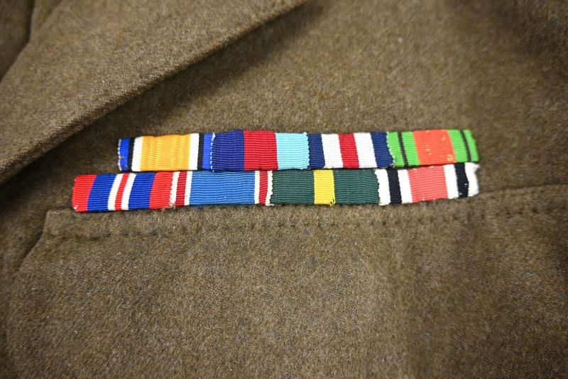 British WW2 Colonel A.E. Davies Tunic & Pictures