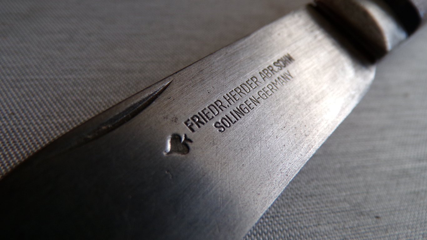 German Pocket Knife – Friedrich Herder Solingen