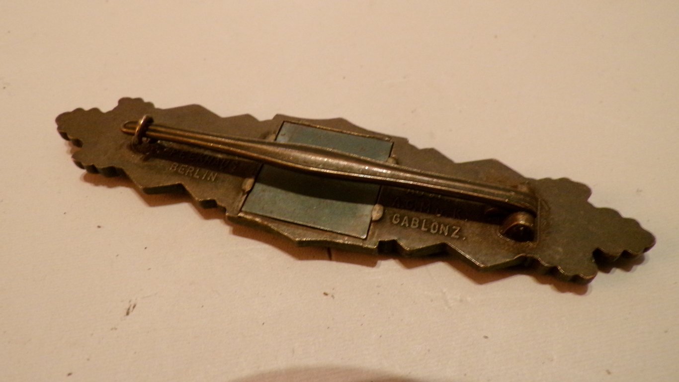 Nahkampfspange in Bronze