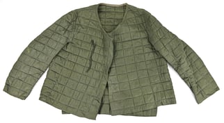 German WH Quilted Rayon Parka Liner