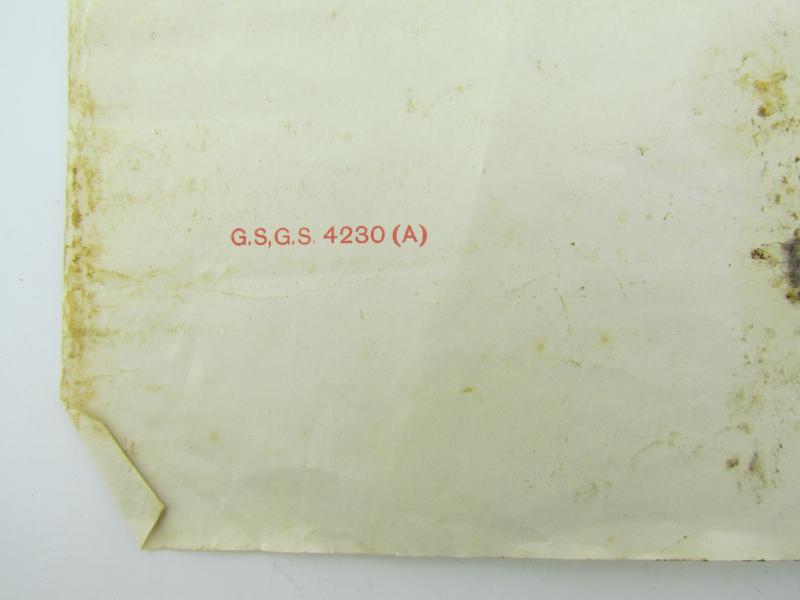 US WWII Roadmap Part of Trieste 1944