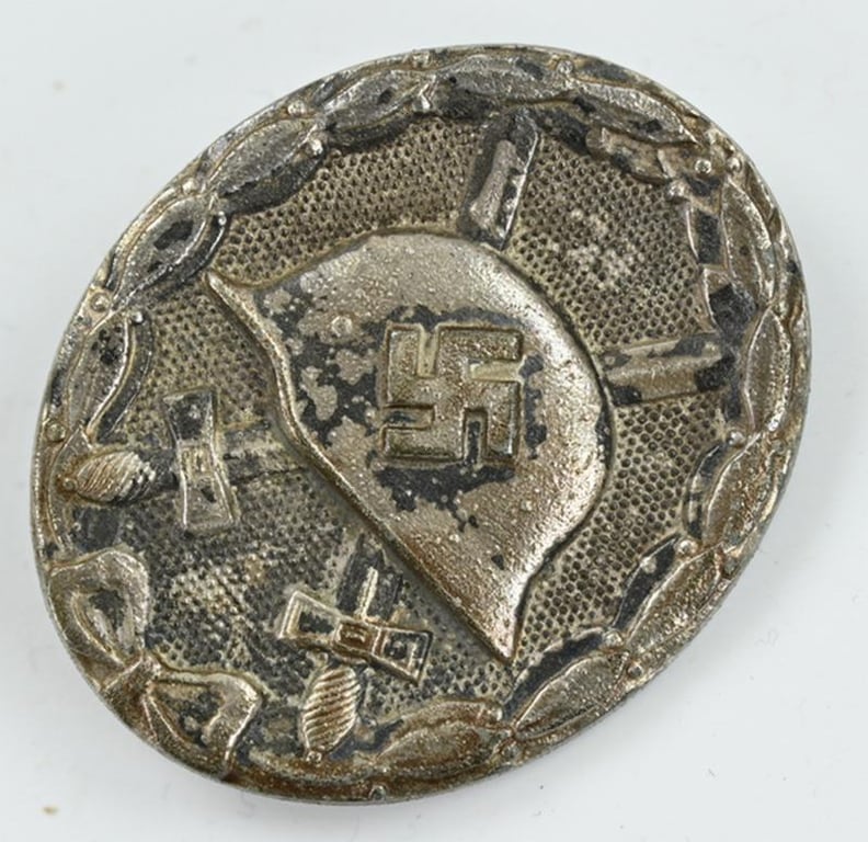 German Wound Badge in Silver '100'