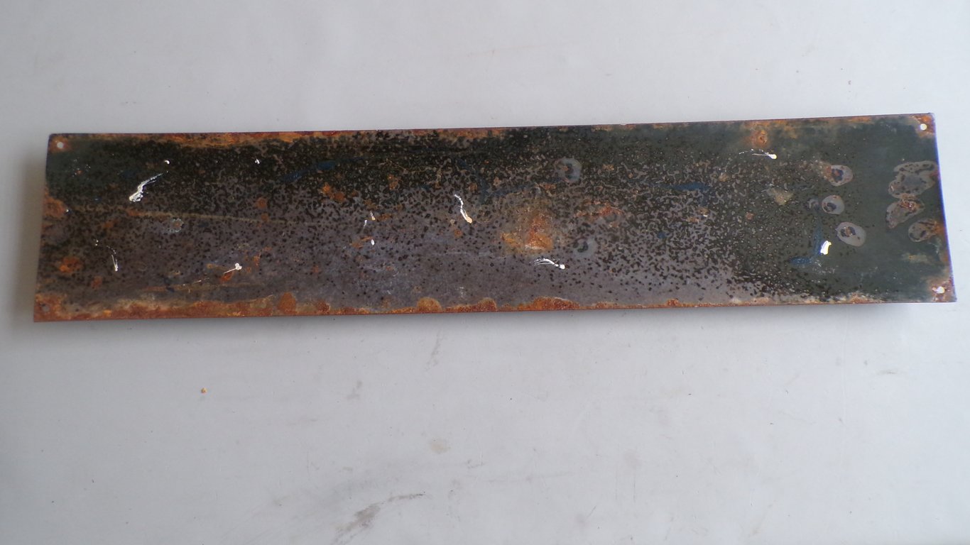 Adolf Hitler Strasse enamel sign