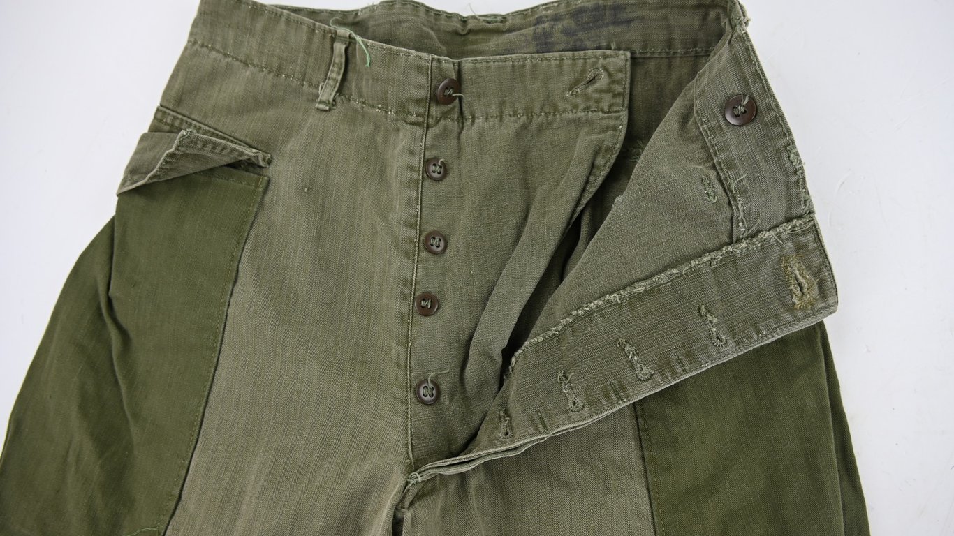 US WW2 1942 Pattern HBT Trousers