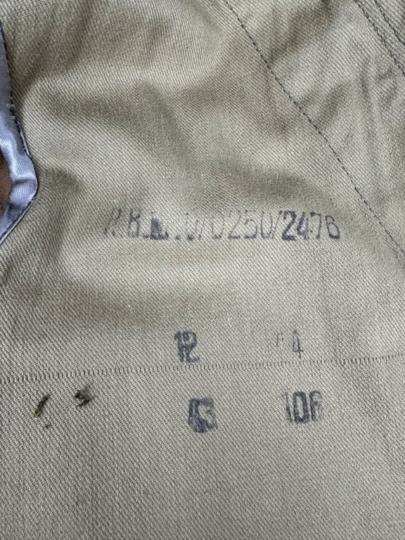 Fallschirmjager Sumpftarn " Knochensack" with plastic RiRi zippers
