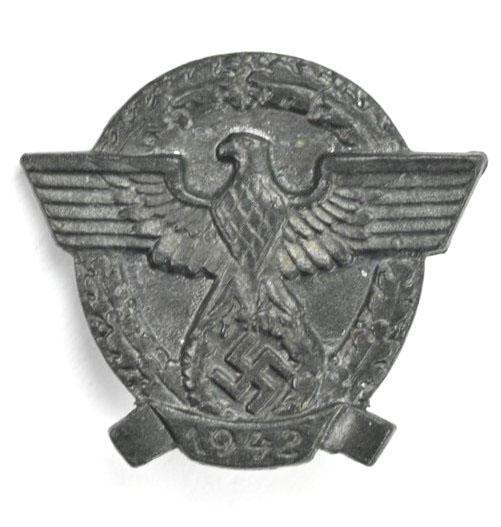 German Tag der Polizei 1942 badge