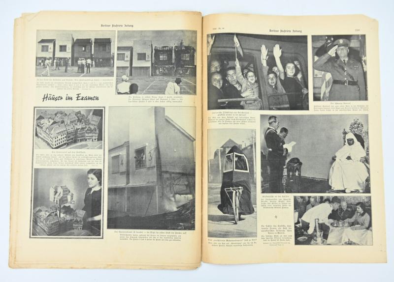 German Berliner Illustrierte Zeitung Newspaper 1940