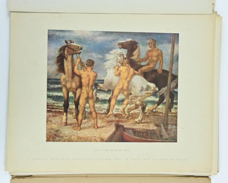 German Third Reich 'Grosse Deutsche Kunstausstellung 1942'  Portofolio