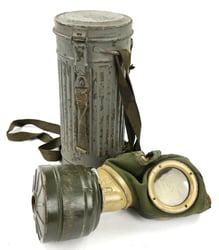German KM Tropical Gasmask & Tornister