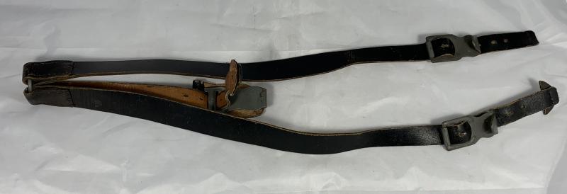 WH/LW Lightweight Leather Combat Y-Strap