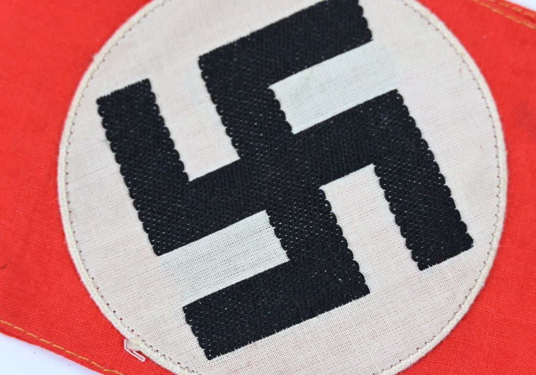 German NSKK Armband 'Motorsportschule Rheindahlen'.