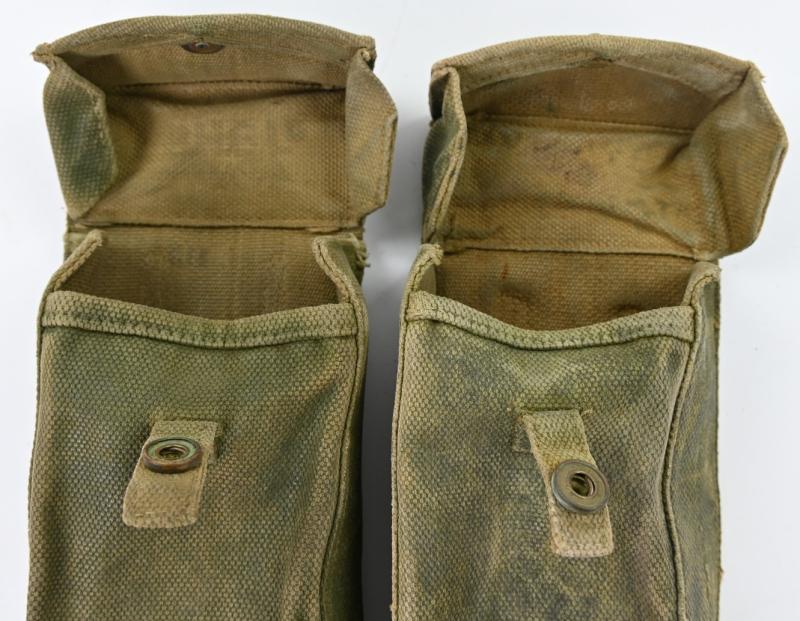 British WW2 Blanco Basic Pouch Set