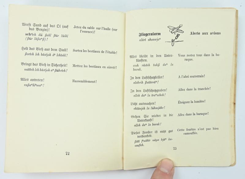 German POW Language Pocket Book