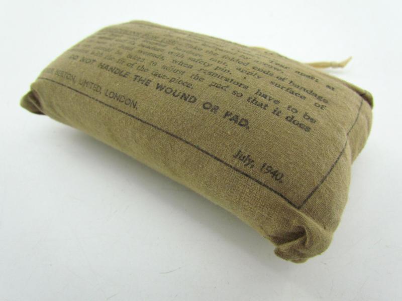 British WWII First Aid Bandage 1940