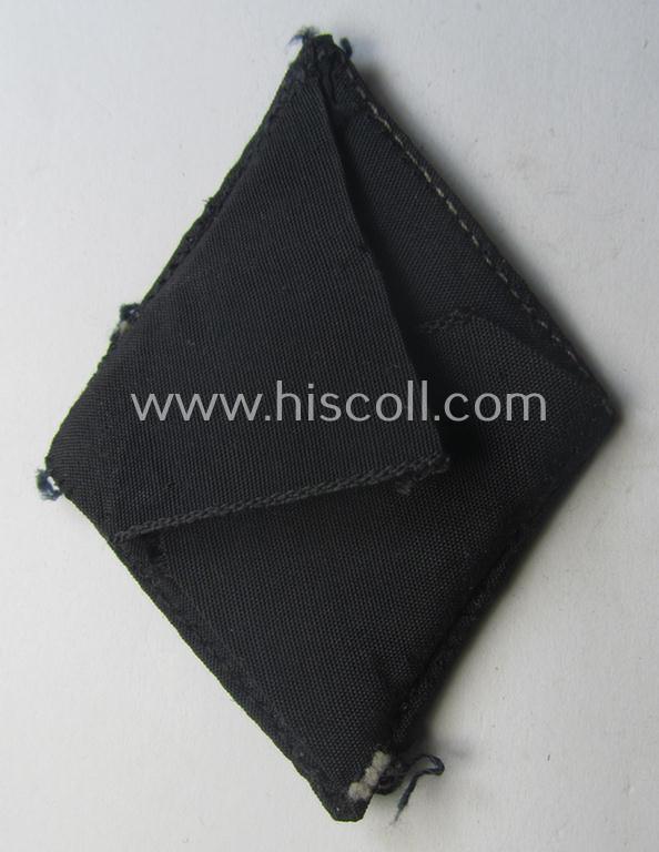 Neat - albeit clearly used- and/or tunic-removed! - N.S.K.K. (or: 'National Socialistisches Kraftfahr Korps') so-called: 'Kraftfahrraute des 2. Model' (so-called 'drivers'-diamond' of the 2nd and/or final pattern)