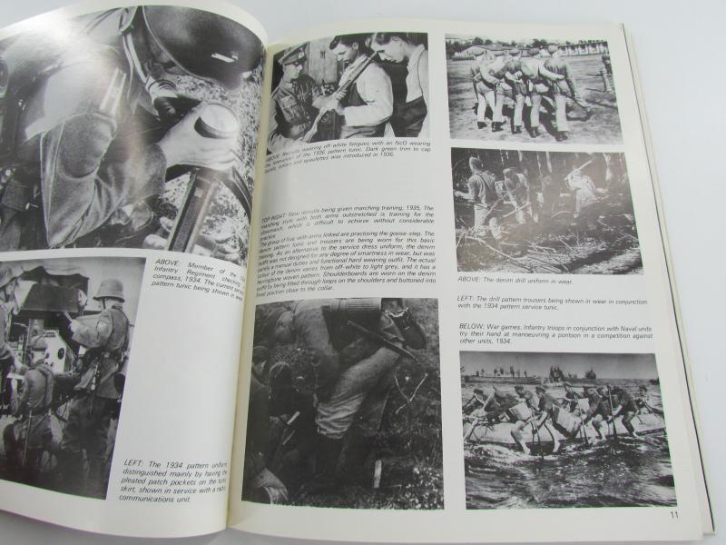 Book : German Army Uniforms 1935 to 45