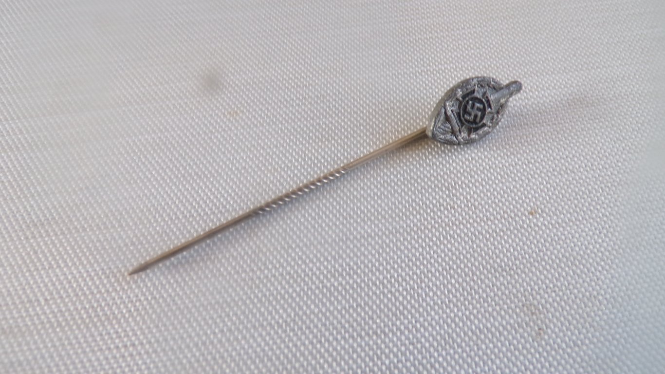 Miniature NSKOV Veterans stickpin
